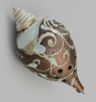 jelzés nélkül: kerámia dísz. Kézzel festett, hibátlan 15 cm