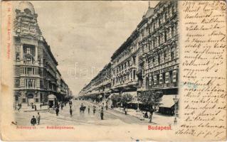 1899 (Vorläufer) Budapest VI. Andrássy út. Divald Károly 2. sz. (Rb)