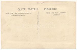 1914-1919 Souvenier de France - Glorie au Alliés / Első világháborús hímzett katonai üdvözlőlap: Ant...