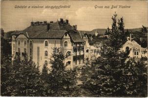 1909 Vízakna, Salzburg, Ocna Sibiului; Kincstári nagy szálloda. Takáts Jenő kiadása / spa, hotel (EK)