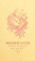 cca 1875 Férfiportré, keményhátú fotó Masson of Closter pesti műterméből, 10,5×6,5 cm