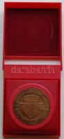 Szovjetunió 1935. Sztahanov emlékplakett 50év T:1 Eredeti díszdobozban! + DN "Kiváló dolgozó&qu...