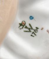 Wallendorf balerina. Kézzel festett, jelzett, sérült, ragasztott nyakkal 27 cm