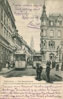 Heidelberg with electric tram