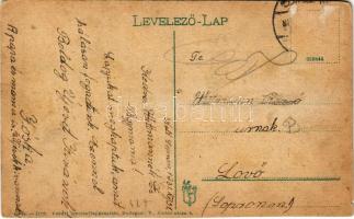 1931 Kassa, Kosice; Kossuth Lajos utca, Bradovka Gyula üzlete. Vasúti levelezőlapárusítás 46. sz. 19...