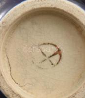 Kínai váza matricás, jelzett, hibátlan 12 cm
