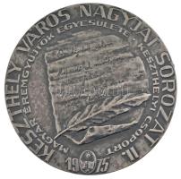 Képíró Zoltán (1944-1981) 1975. "Petőfiné Szendrey Júlia 1828-1868 / Keszthely Város Nagyjai So...