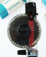 Dymo felirat nyomtató gép tartalék szalagokkal