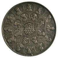 DN Adolf Resch és Johann Schwerdtner 1886-os: "KRONSTADT 1886" Sn emlékérem a szász egyesü...