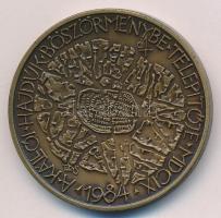 Tóth Sándor (1933-2019) 1984. "Báthori Gábor / A kállói hajdúk Böszörménybe telepítője" br...