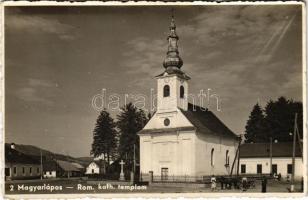 1942 Magyarlápos, Oláhlápos, Targu Lapus; Római katolikus templom / church