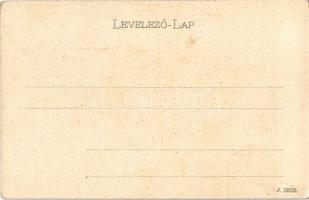 Buziásfürdő, Baile Buzias; Étterem pavilon. Huzly István kiadása / Pavilion restaurant