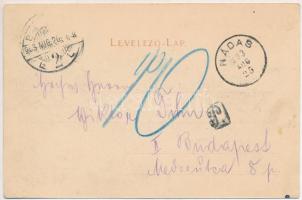 1903 Pozsonynádas, Nádas, Trstín, Nadasch (Nagyszombat); Fő utca, templom, Bojkovai vadászlak / main...