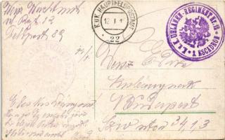 1916 Warszawa, Varsovie, Warschau, Warsaw; Stare Miasta / market + "K.U.K. UHLANEN-REGIMENT Nr....