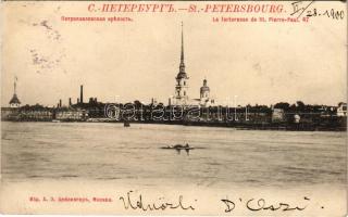 1900 Saint Petersburg, St. Petersbourg, Leningrad, Petrograd; La forteresse de St. Pierre-Paul 47. / St. Peter and Paul Fortress