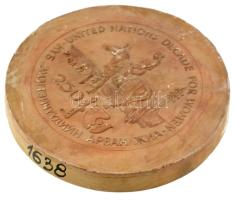 Mongólia 1984. 250T hátlapjának gipsz nagymintája (192mm) T:VF kopások, peremhibák
Mongolia 1984. 2...