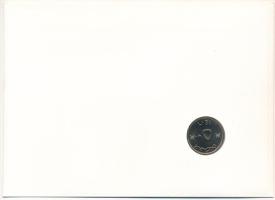 Omán 1987. 50b érmés borítékban, bélyeggel és bélyegzéssel, német nyelvű ismertetővel T:UNC 
Oman 1...