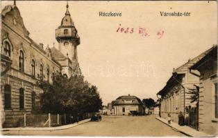 1923 Ráckeve, Városház tér. Hangya szövetkezet kiadása (EK)