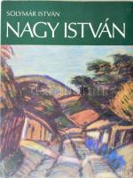 Solymár István: Nagy István. Bp., 1977., Képzőművészeti Alap. Fekete-fehér és színes képekkel, a művész munkáinak reprodukcióival illusztrált. Kiadói egészvászon-kötés, kiadói, enyhén sérült papír védőborítóban.