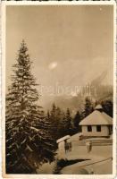 1942 Óradna, Alt-Rodna, Radna veche, Rodna; nyaraló, hegyek télen / villa and mountains at winter. Fotofilm Kolozsvár (fl)