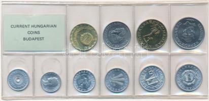 1988. 2f-20Ft (10xklf) érmés forgalmi sor fóliatokban T:UNC Adamo FO21