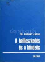 Dr. Habony János: A beilleszkedés és a bűnözés. Bp., 1986. Zrínyi Katonai Kiadó. 162 p. Kiadói műbőrkötés, jó állapotban. Volt könyvtári példány, intézményi bélyegzéssel.