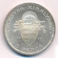 1938. 5P Ag "Szent István" T:AU
Adamo P8.1