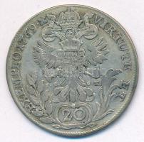 Ausztria 1769A / IC-SK 20Kr Ag "II. József" (6,48g) T:VF,F
Austria 1769A / IC-SK 20 Kreuz...