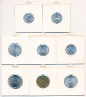 1981. 2f-5Ft (8xklf) forgalmi összeállítás papírtokokban T:UNC