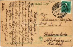 1936 Sátoraljaújhely, római katolikus főgimnázium. Vasúti levelezőlapárusítás 21. sz. 1918. (szakadá...