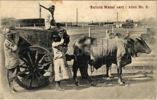 Aden, Bullock Water cart, folklore / szegecselt fémlemezből készült lajtos kocsi