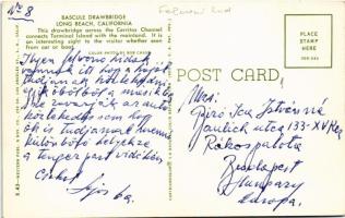 Long Beach (California), Bascule Drawbridge / felvonó híd - MODERN