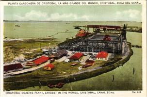 Cristobal (Canal Zone), Coaling Plant, largest in the world / Világ legnagyobb szénrakodója (fl)