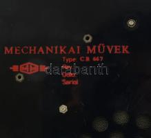 Retró fekete bakelit telefon. Telefongyár