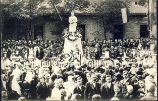 Initiation of the statue for the war heroes in Tamási