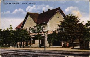 Rahó, Rachov, Rahiv, Rakhiv; vasútállomás / railway station (EK)