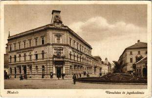 1941 Miskolc, Városháza és jogakadémia, Dohány tőzsde üzlete. Márton Jenő felvétele (EK)