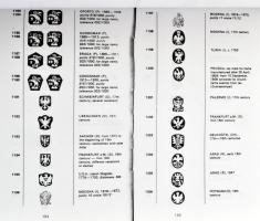 cca 1990-2010 3 db fénymásolt könyv ötvösjegyekről: Kőszeghy Elemér: Magyarországi ötvösjegyek a köz...