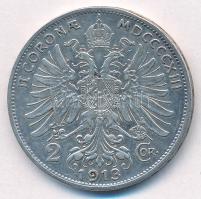 Ausztria 1913. 2K Ag "Ferenc József" T:XF kis karc
Austria 1913. 2 Corona Ag "Franz ...