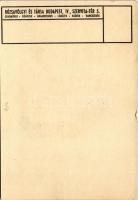 Rózsavölgyi és Társa zeneművek, könyvek, rádiók, hangszerek, gramofonok és lemezek. Szervita tér 5. ...