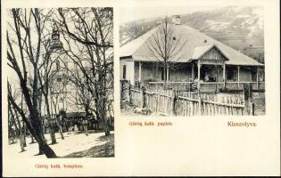 Kisszolyva with church and vicarage