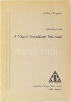 Feketekuty László: A Magyar Forradalom Tanulságai. Széchenyi Könyvtár 2. Köln-Detroit, [1959], Amerikai-Magyar Könyvkiadó, 32 p. Emigráns kiadás. Kiadói tűzött papírkötés, a hátsó borító és a lapok többségének tetején kis lyukasztással.