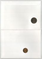 5xklf érmés boríték tétel, mind német nyelvű tájékoztatóval, benne: Indonézia, Ciprus, Antigua, Mald...