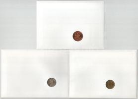 5xklf érmés boríték tétel, mind német nyelvű tájékoztatóval, benne: Anguilla, Haiti, Dél-Korea, Kuva...