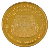 2000. "Magyar Államalapítás Emlékérem Sorozat - Géza nagyfejedelem" bronz emlékérem (42,5m...