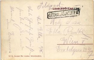 Sátoraljaújhely. Ifj. Deutsch Mór kiadása + "SÁTORALJAÚJHELY P.U."