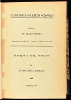 Moldován Gergely: A magyarországi románok. Nemzetiségi Ismertető Könyvtár. Szerk.: Dr. Szabó Oreszt. Bp., 1913, (Franklin-Társulat), 562+(2) p.+ 11 (fekete-fehér fotók) t. Átkötött félvászon-kötésben, a gerincen kis sérülésekkel, belül túlnyomórészt jó állapotban.