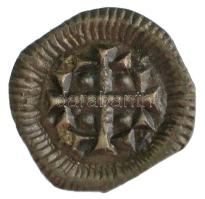 1116-1131. Denár Ag "II. István" (0,37g) T:AU patina Hungary 1116-1131. Denar Ag "Ste...