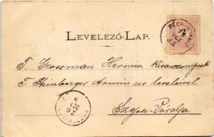 1899 (Vorläufer) Tótsóvár, Sóvár, Solivar (Eperjes, Presov); látkép, Sóhúzás a katlanból, belső munk...