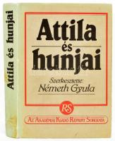 Attila és hunjai. Szerk.: Németh Gyula. Bp., 1986, Akadémiai Kiadó. Reprint kiadás. Kiadói egészvászon-kötés, kihajtható térkép-mellékletekkel.